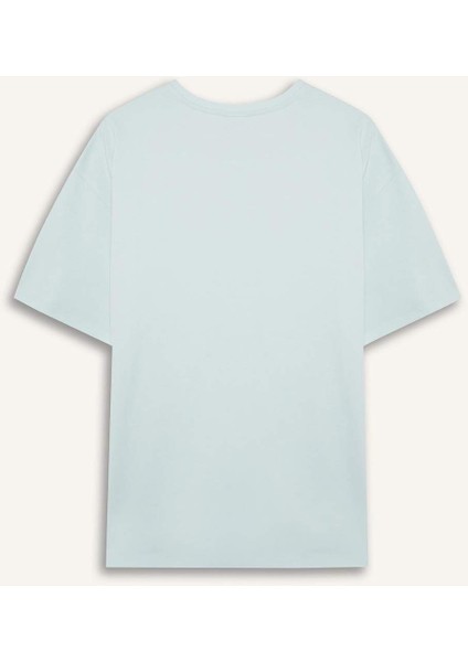 Fit Comfort Fit Bisiklet Yaka Sporcu Kısa Kollu Tişört E3494AX25SM