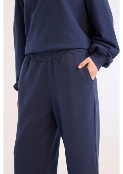 Wide Leg Eşofman Altı Beli Lastikli Geniş Bol Paça B3345AX25SP