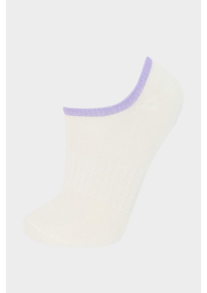 Kız Çocuk 5'li Pamuklu Patik Çorap E6050A8NS