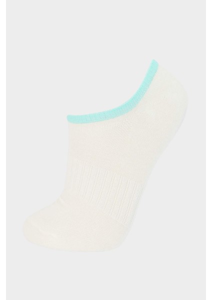 Kız Çocuk 5'li Pamuklu Patik Çorap E6050A8NS