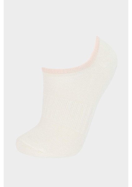 Kız Çocuk 5'li Pamuklu Patik Çorap E6050A8NS