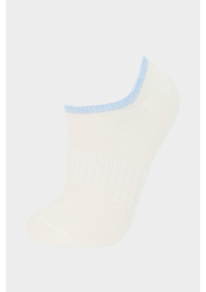 Kız Çocuk 5'li Pamuklu Patik Çorap E6050A8NS