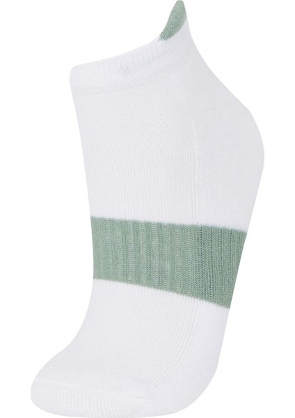 Kız Çocuk 5'li Pamuklu Patik Çorap E6053A8NS