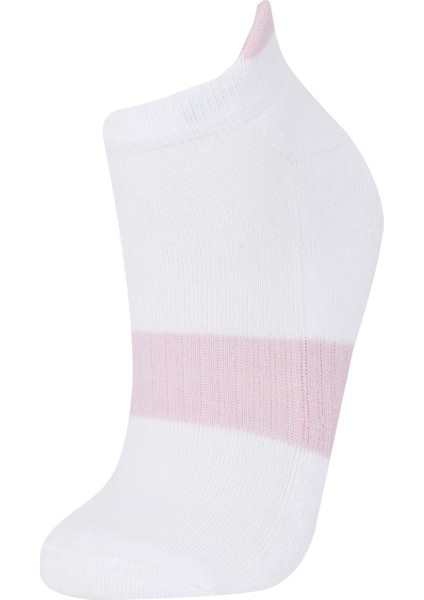 Kız Çocuk 5'li Pamuklu Patik Çorap E6053A8NS