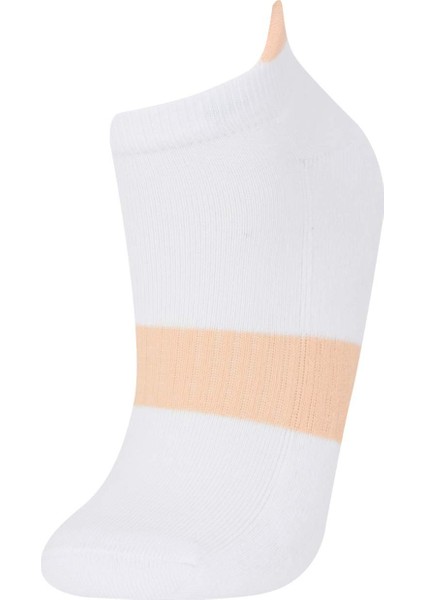 Kız Çocuk 5'li Pamuklu Patik Çorap E6053A8NS