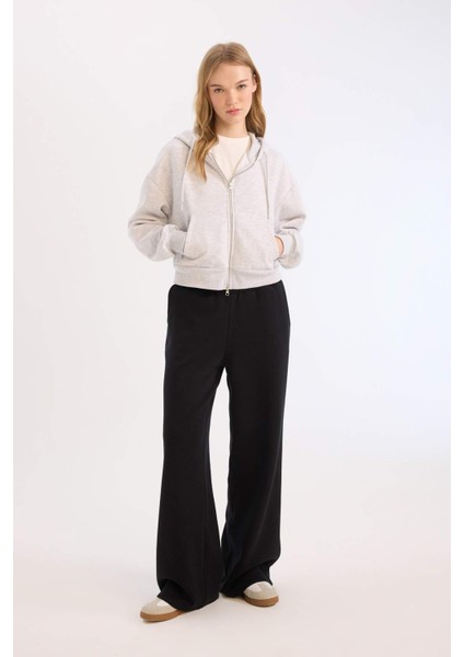 Coool Wide Leg Eşofman Altı Beli Lastikli Geniş Bol Paça B3345AX25SP
