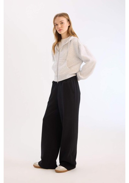 Coool Wide Leg Eşofman Altı Beli Lastikli Geniş Bol Paça B3345AX25SP
