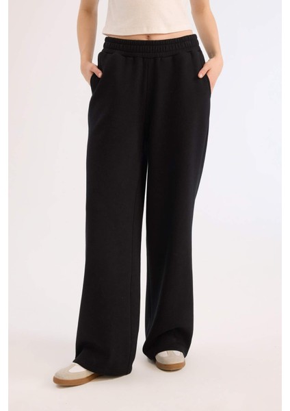 Coool Wide Leg Eşofman Altı Beli Lastikli Geniş Bol Paça B3345AX25SP