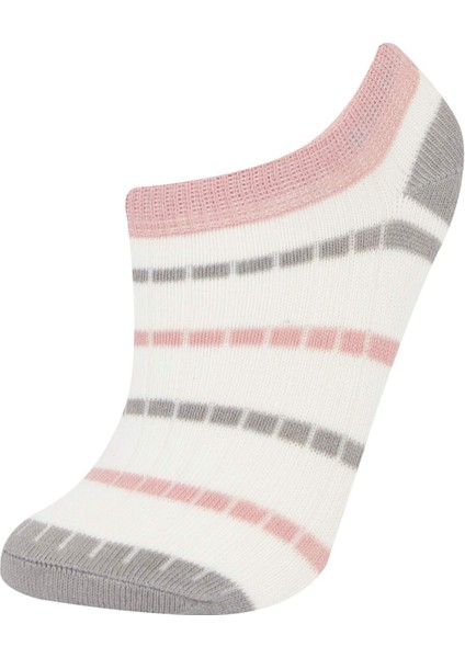 Kız Çocuk 5'li Pamuklu Patik Çorap E6059A8NS
