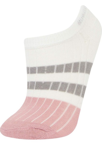 Kız Çocuk 5'li Pamuklu Patik Çorap E6059A8NS