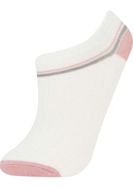 Kız Çocuk 5'li Pamuklu Patik Çorap E6059A8NS