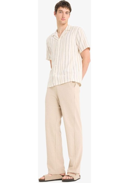 Beli Bağcıklı Wide Leg Geniş Paça Eşofman Altı E5212AX25SM