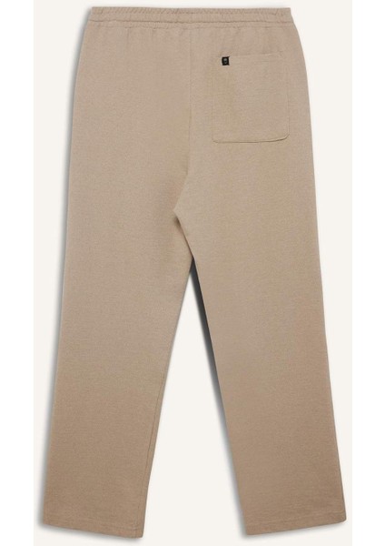 Beli Bağcıklı Wide Leg Geniş Paça Eşofman Altı E5212AX25SM