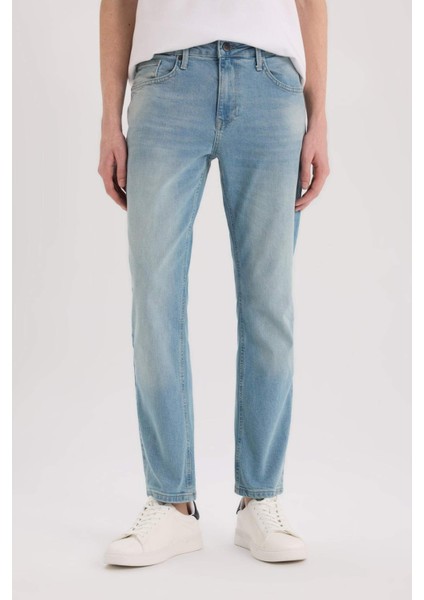 Sergio Regular Fit Normal Kalıp Normal Bel Boru Paça Jean Pantolon E5414AX25SP