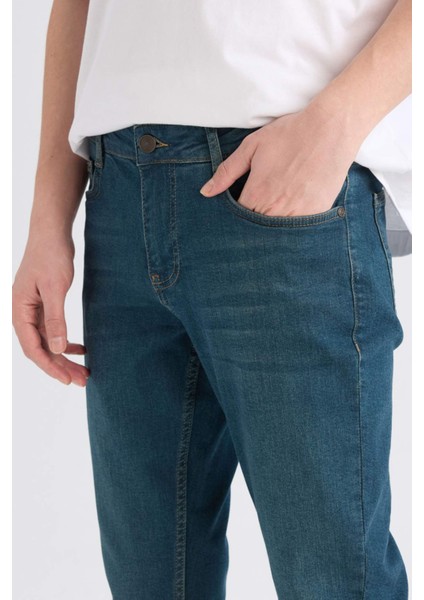 Pedro Slim Fit Dar Kalıp Normal Bel Dar Paça Jean Pantolon B0398ax25sp