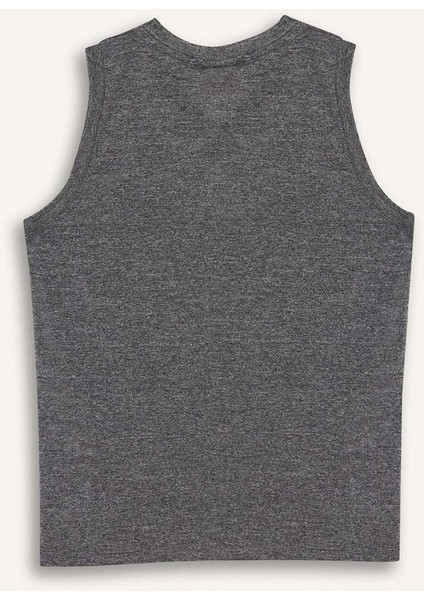 Erkek Çocuk NBA Wordmark V Yaka Atlet E4847A825HS