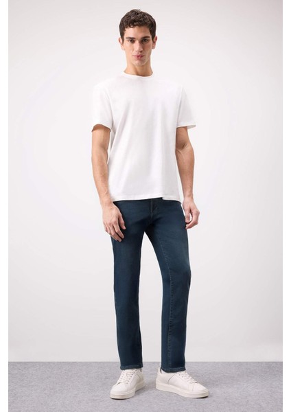 Pedro Slim Fit Esnek Yumuşak Kumaş Dar Kalıp Normal Bel Dar Paça Jean Pantolon C5682AX25SP