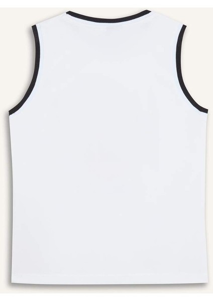 Erkek Çocuk NBA Los Angeles Lakers Bisiklet Yaka Atlet