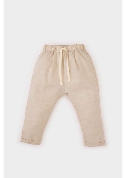 Erkek Bebek Beli Lastikli Pantolon E5318A525SP