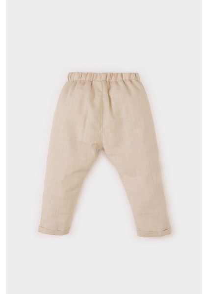 Erkek Bebek Beli Lastikli Pantolon E5318A525SP