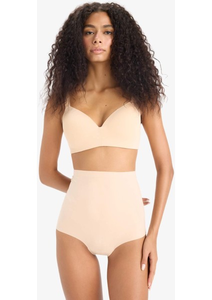 Ten Rengi Yüksek Bel Slip Korse-Fall in Love E4742AX25SM