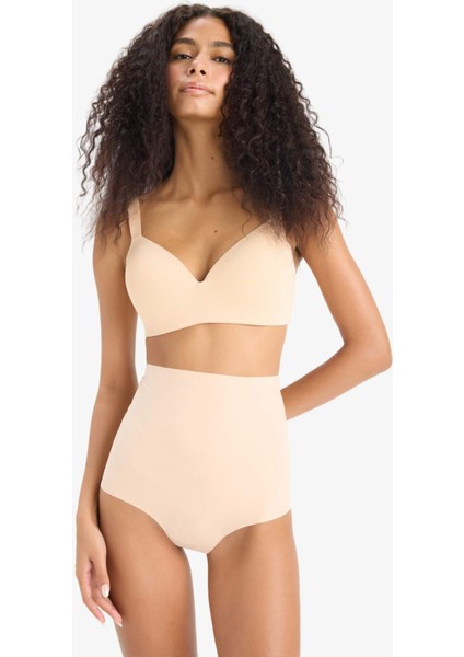 Ten Rengi Yüksek Bel Slip Korse-Fall in Love E4742AX25SM