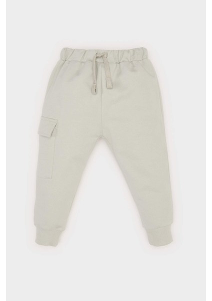 Erkek Bebek Beli Paçası Lastikli Cepli Eşofman Altı E5990A525SP