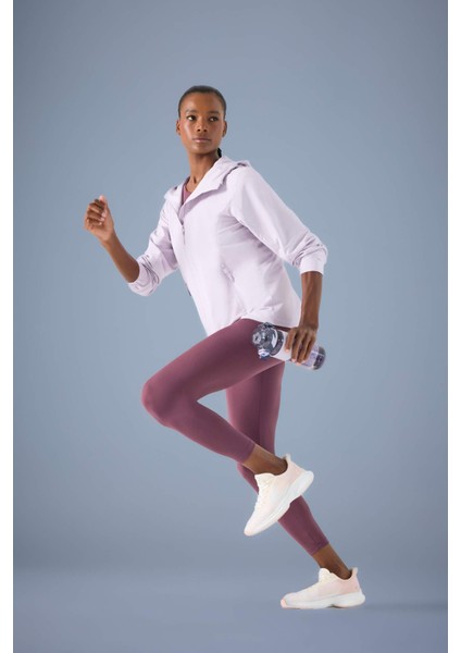 Fit Su İtici Regular Fit Kapüşonlu Fermuarlı Mevsimlik Baharlık Yağmurluk C4952AX25AU