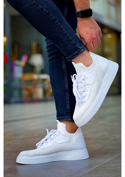 Triko Premium Günlük Ultra Rahat Erkek Ayakkabı Beyaz indirimleri