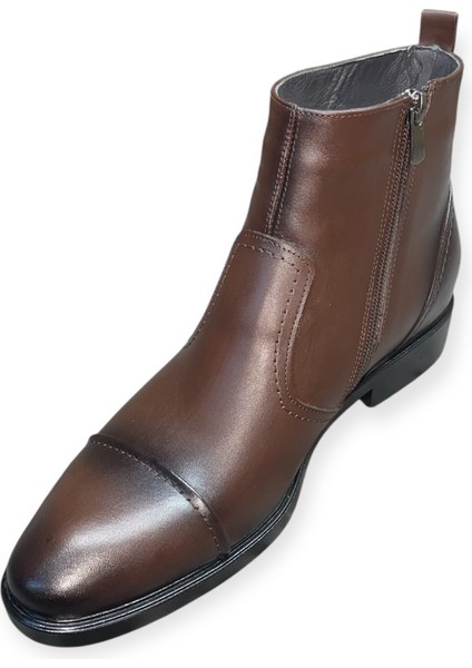 Hakik Deri Özel Üretim El Işçiliği 36,37,38,39,40,41,42,43,44,45,46,47,48,49 Numara Erkek Bot modelleri