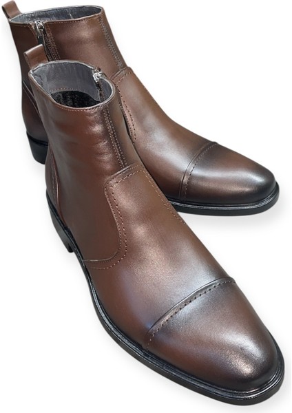 Hakik Deri Özel Üretim El Işçiliği 36,37,38,39,40,41,42,43,44,45,46,47,48,49 Numara Erkek Bot fırsatları