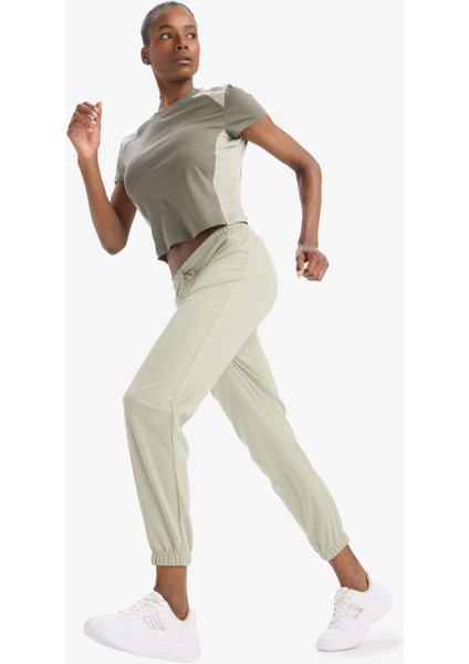 Fit Standart Fit Çift Cepli Paçası Lastikli Standart Boy Sporcu İnce Eşofman Altı