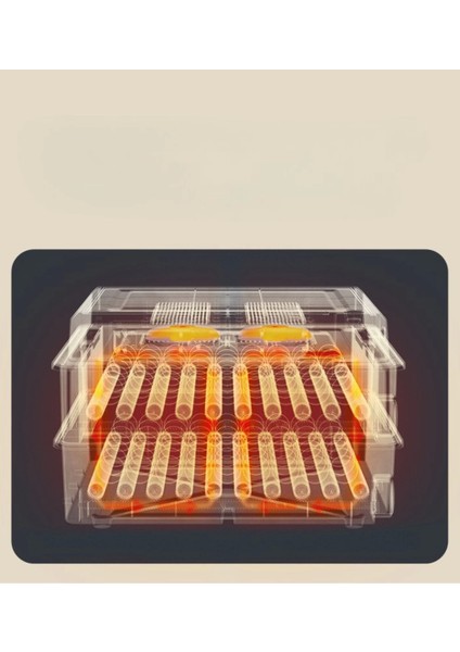 Tam Otomatik 120 Yumurta Kapasiteli Kuluçka Makinesi - Civciv Kaz Hindi Ördek Için Kablosuz Kameralı Yedek Motorlu Set ( Lisinya )