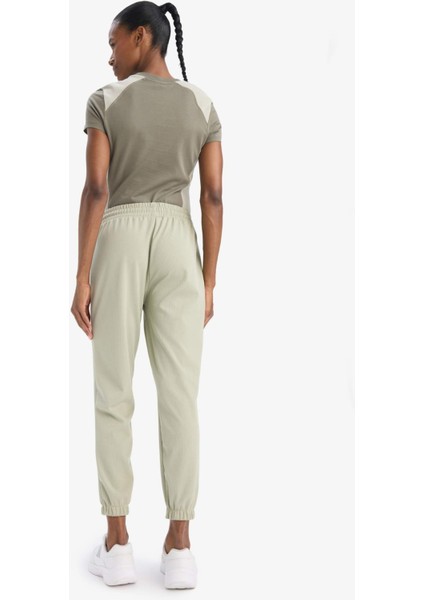 Fit Standart Fit Çift Cepli Paçası Lastikli Standart Boy Sporcu İnce Eşofman Altı