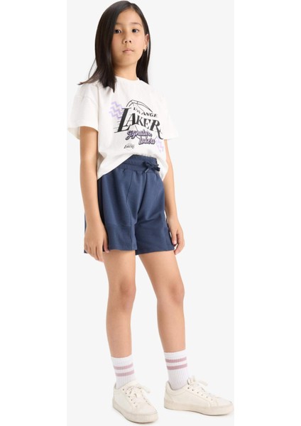Kız Çocuk NBA Los Angeles Lakers Şort