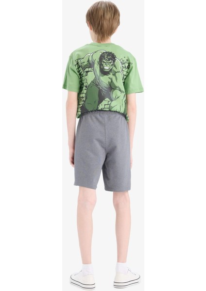 Erkek Çocuk Beli Lastikli Şort E6892A825SM