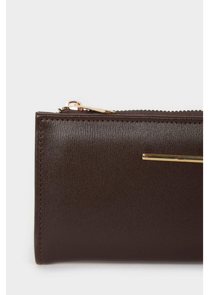 Kadın Suni Deri Cüzdan E6998AXNS