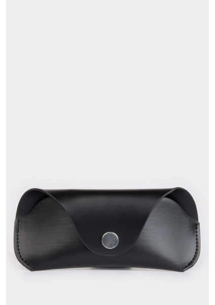 Unisex Suni Deri Güneş Gözlüğü Kılıfı E6595AXNS