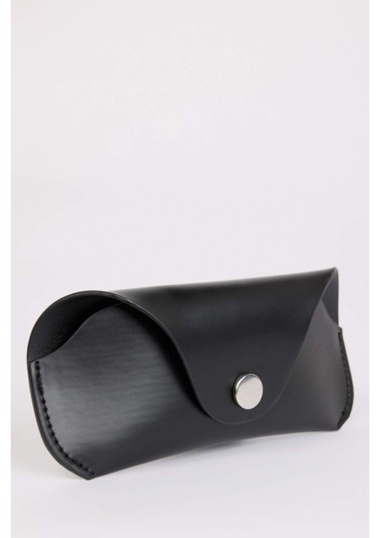 Unisex Suni Deri Güneş Gözlüğü Kılıfı E6595AXNS