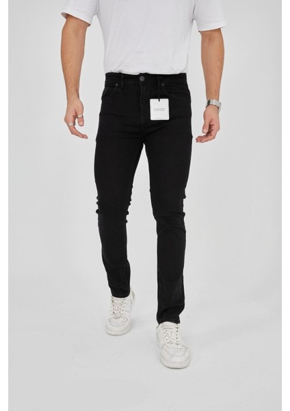 Erkek Kanvas Pantolon Iris Siyah