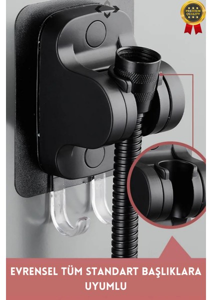 Güçlü Yapışkanlı Çift Askı, Duş ve Banyoda Pratik Kullanım Sağlar. fırsatları