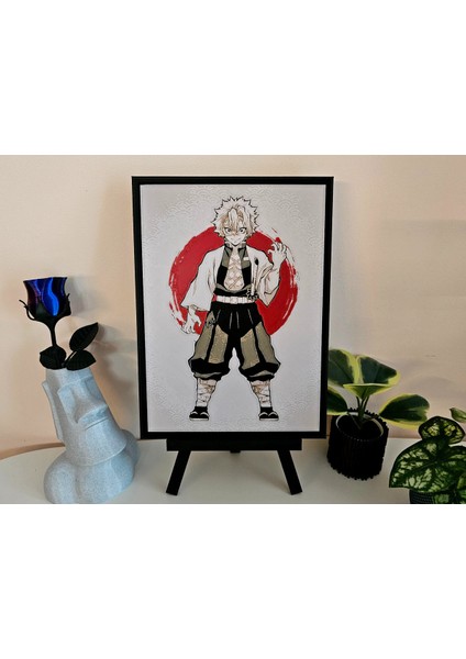 Sanemi Shinazugawa Kabartmalı Tablo fiyatları