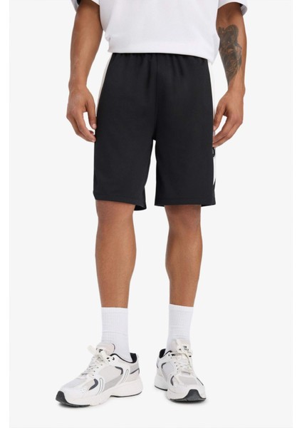 fit Standart Fit Sporcu Kısa Paça ŞORT E4127AX25SM
