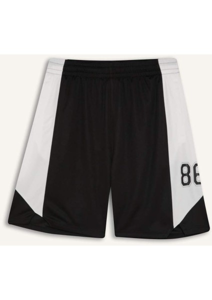 fit Standart Fit Sporcu Kısa Paça ŞORT E4127AX25SM