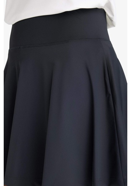 Fit İçi Taytlı Pileli Mini Etek E3501AX25SM