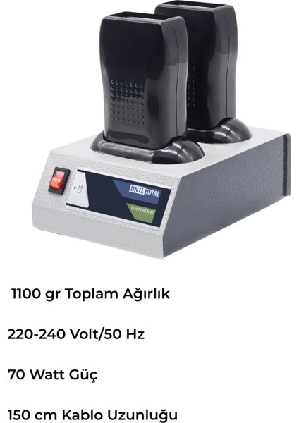 Dntltotal Extreme Serisi 2'li 100 ml Kartuş Ağda Makinesi fiyatları