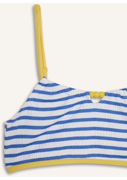 Kız Çocuk Çizgili Bikini Takımı E5131A825HS