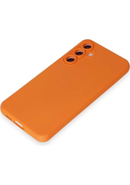 Zengezur Newface Samsung Galaxy S24 Kılıf Nano Içi Kadife Silikon - Turuncu fırsatları