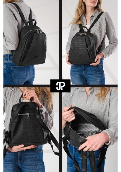 Orijinal Just Polo Collection Lüks Konfor Modeli Ayarlanabilir Askılı Çok Gözlü Şık Sırt Çantası fiyatları