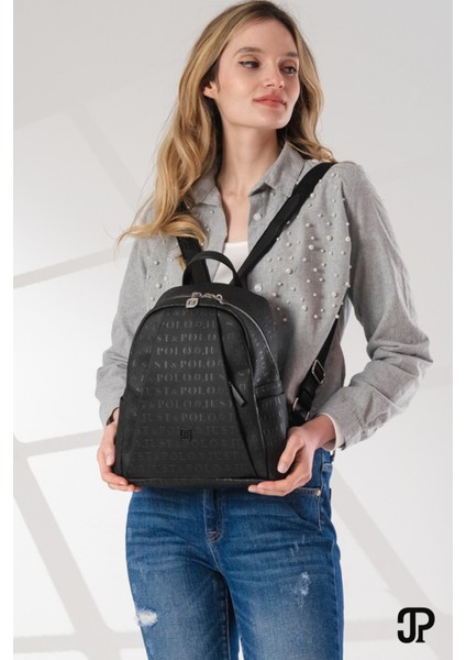 Orijinal Just Polo Collection Lüks Konfor Modeli Ayarlanabilir Askılı Çok Gözlü Şık Sırt Çantası fırsatları